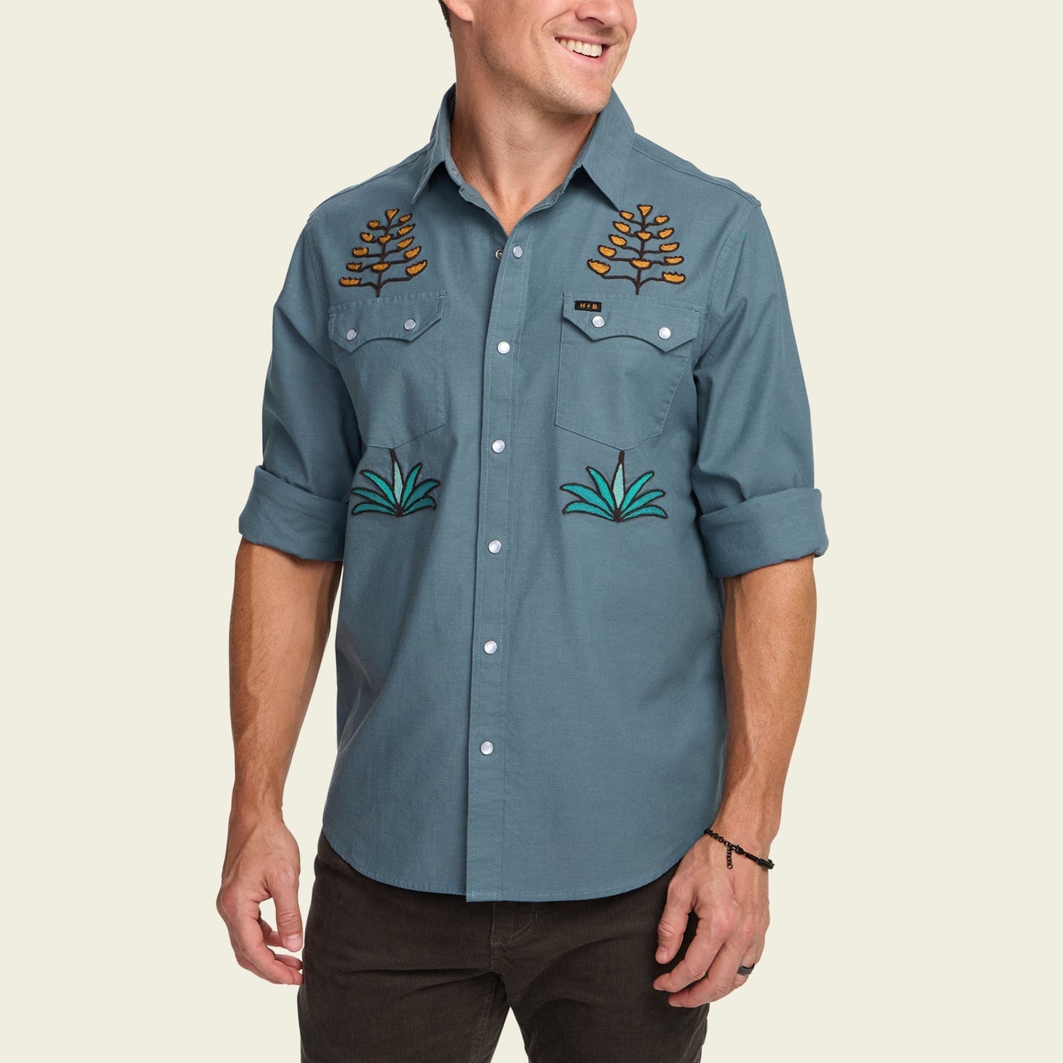 Howler Brothers Crosscut Deluxe Snapshirt - 88 Gear