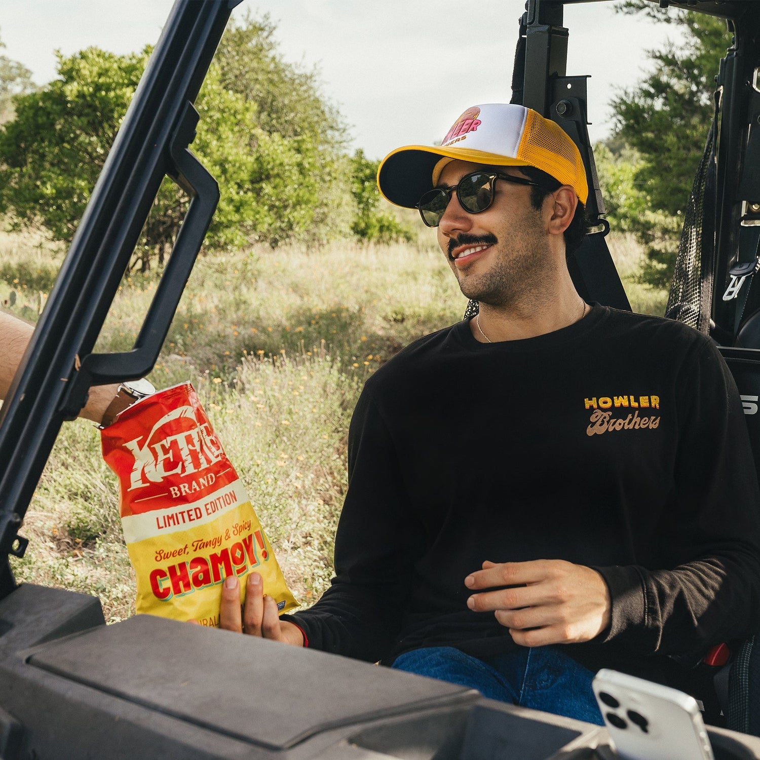 Howler Brothers Osprey Prey Longsleeve Cotton T-Shirt - 88 Gear