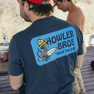 Howler Brothers El Monito Surfs Badge T-Shirt - 88 Gear