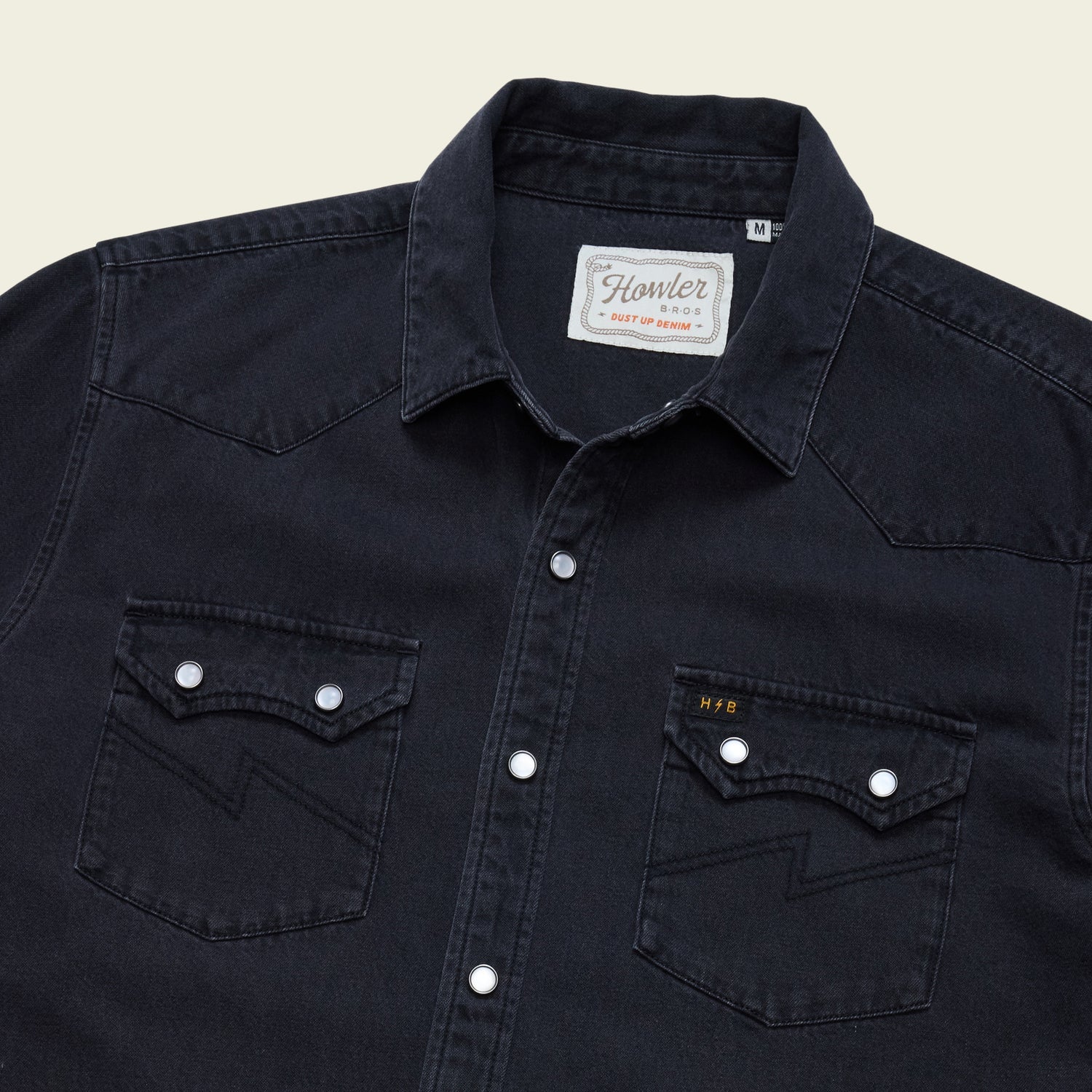 Howler Brothers Dust Up Denim Snapshirt