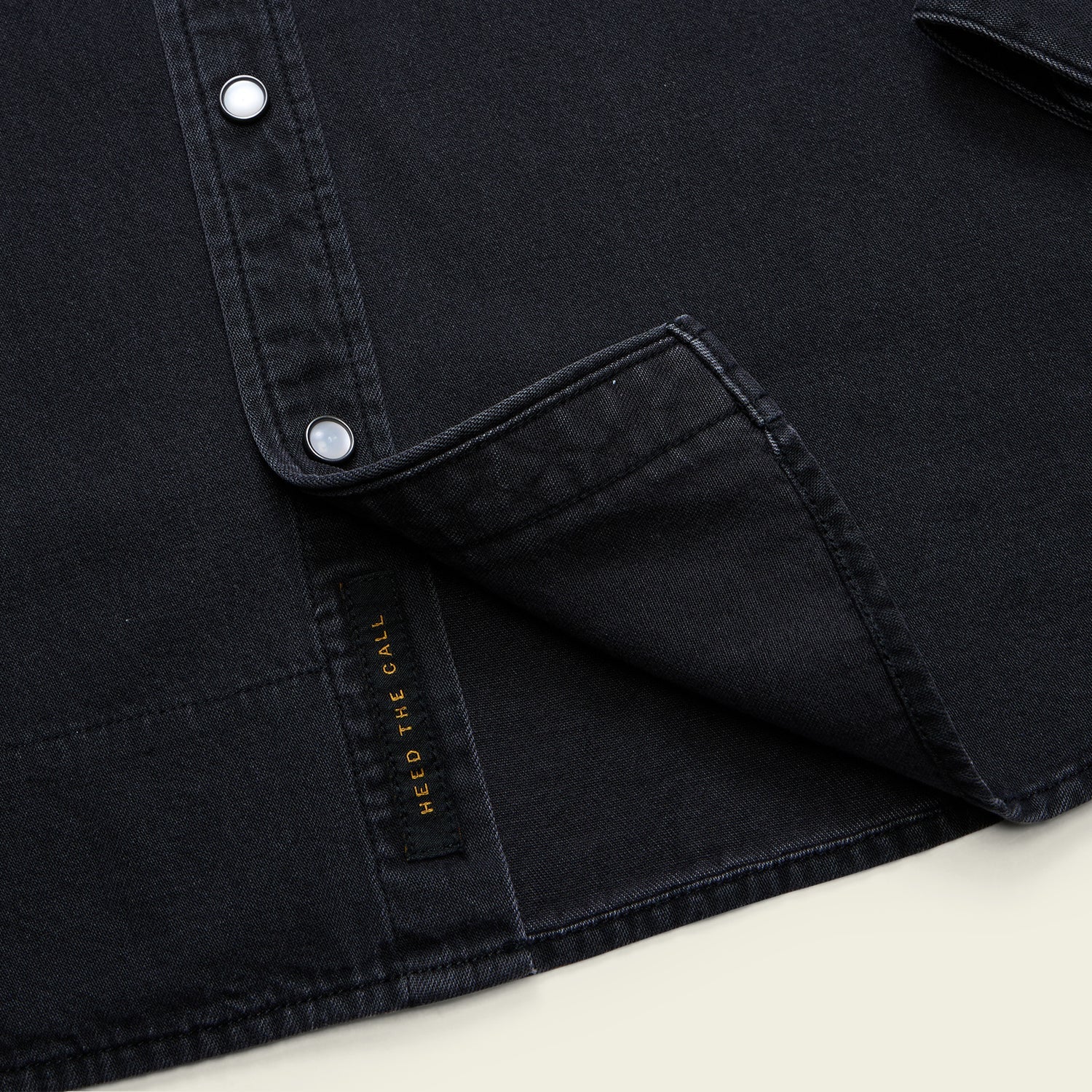 Howler Brothers Dust Up Denim Snapshirt