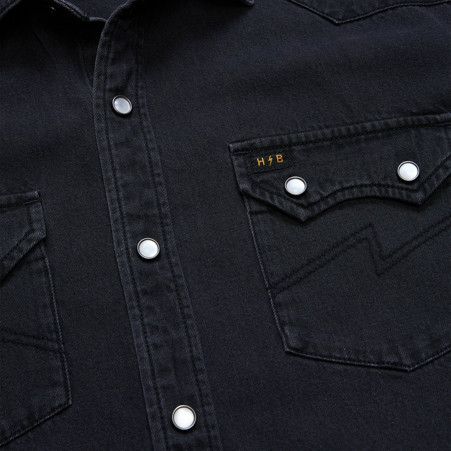 Howler Brothers Dust Up Denim Snapshirt