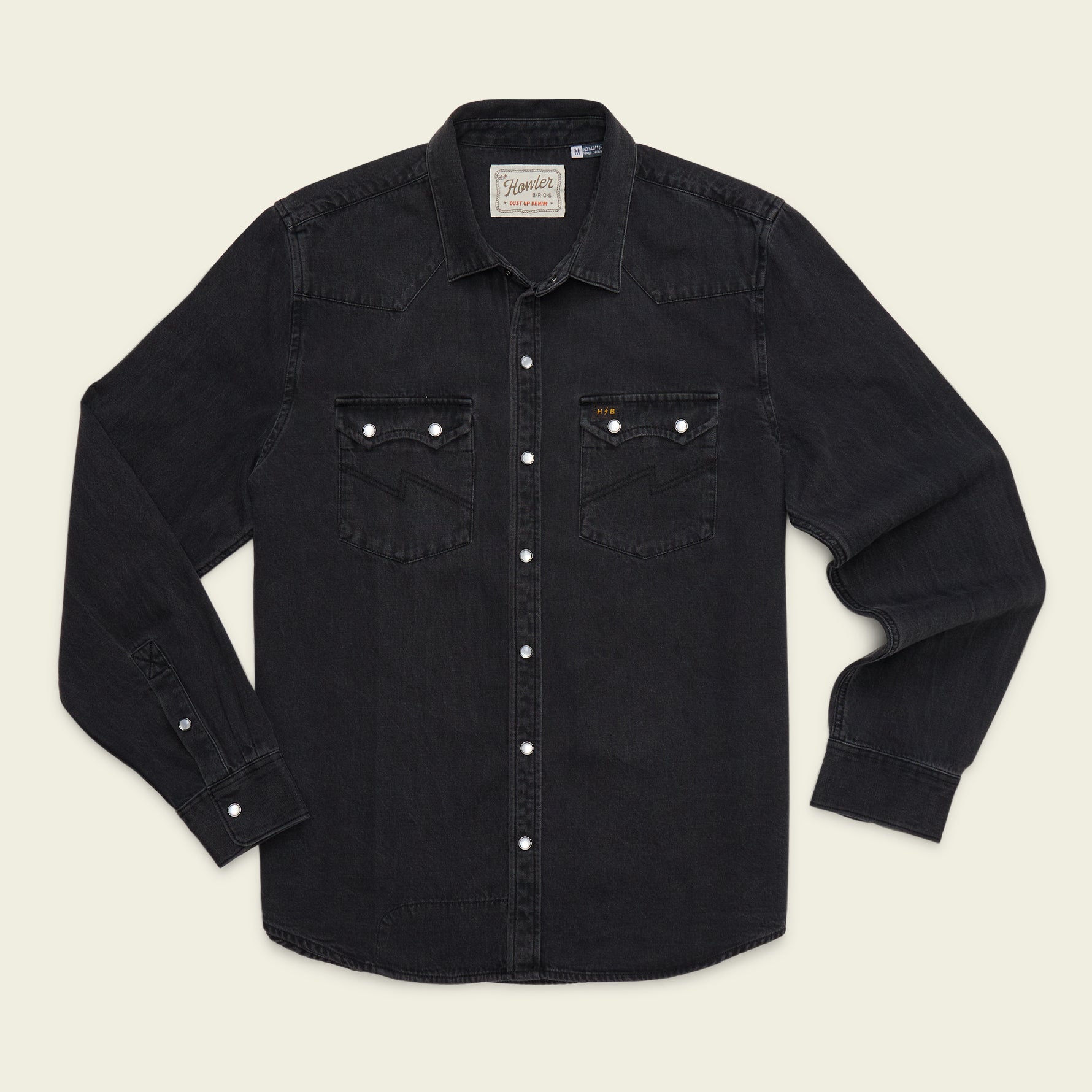 Howler Brothers Dust Up Denim Snapshirt