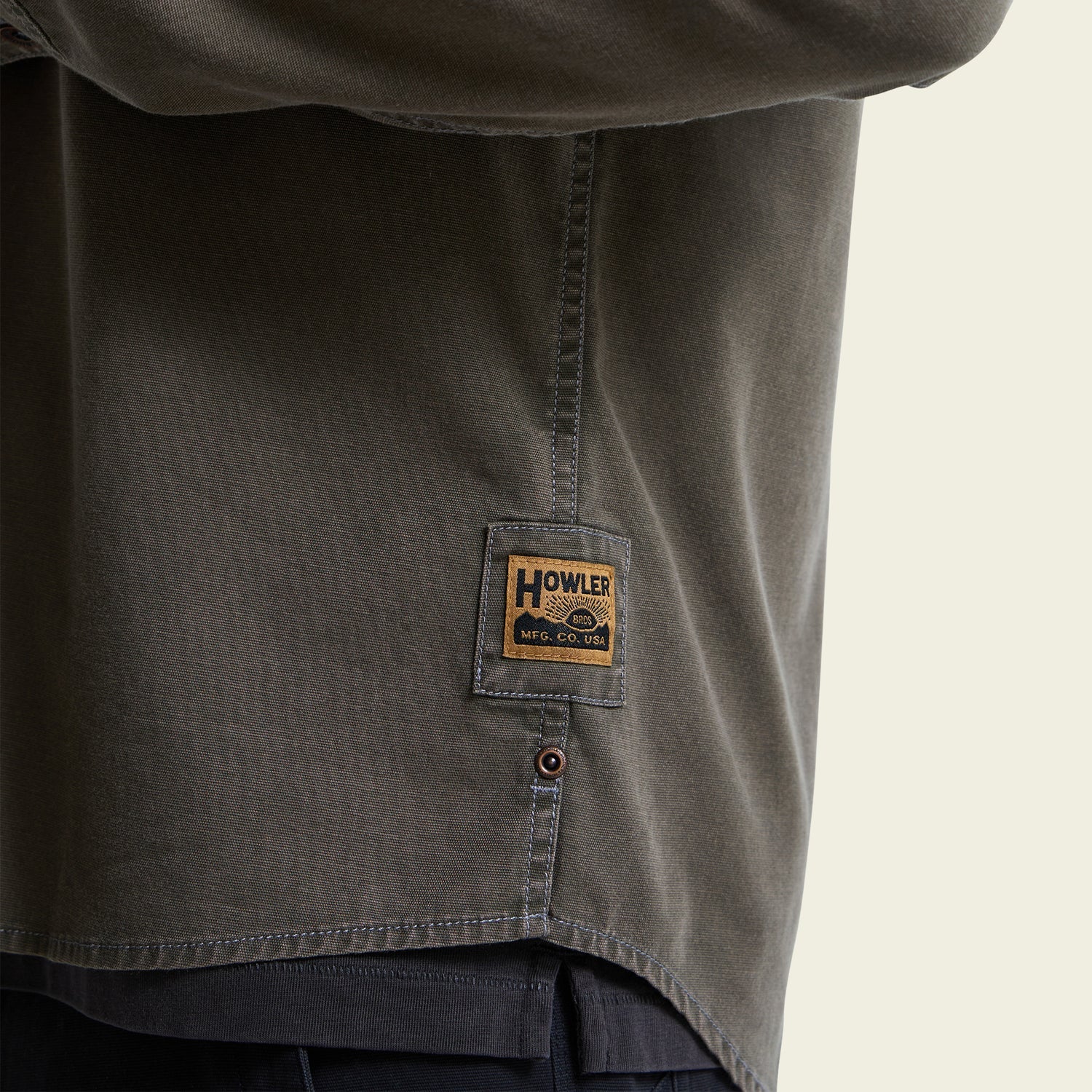 Howler Brothers HB Trade Shirt - Anthracite