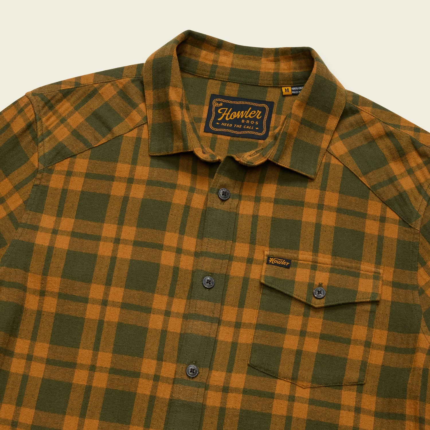 Hower Brothers La Grange Lightweight Flannel - Cohen Plaid : Forest