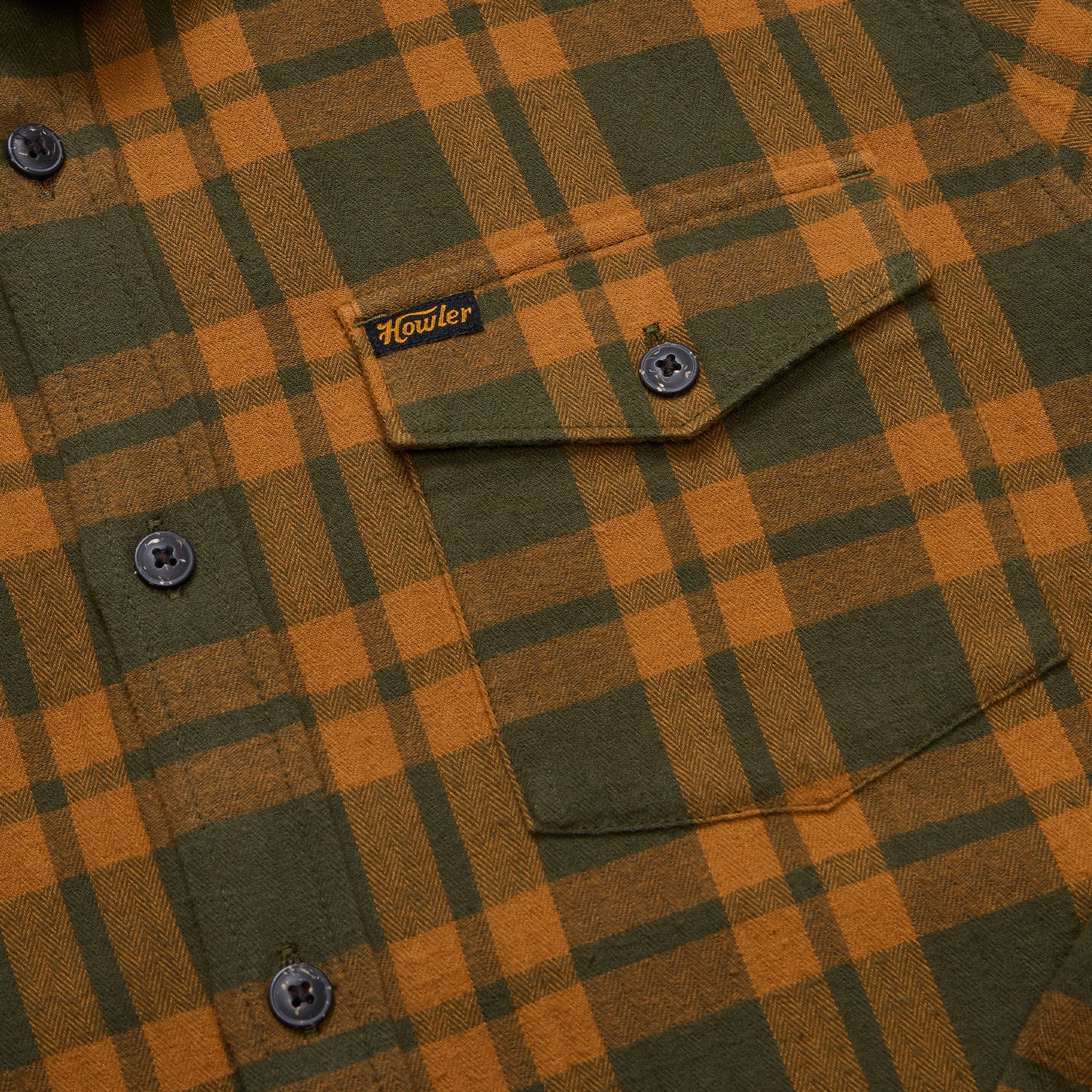 Hower Brothers La Grange Lightweight Flannel - Cohen Plaid : Forest