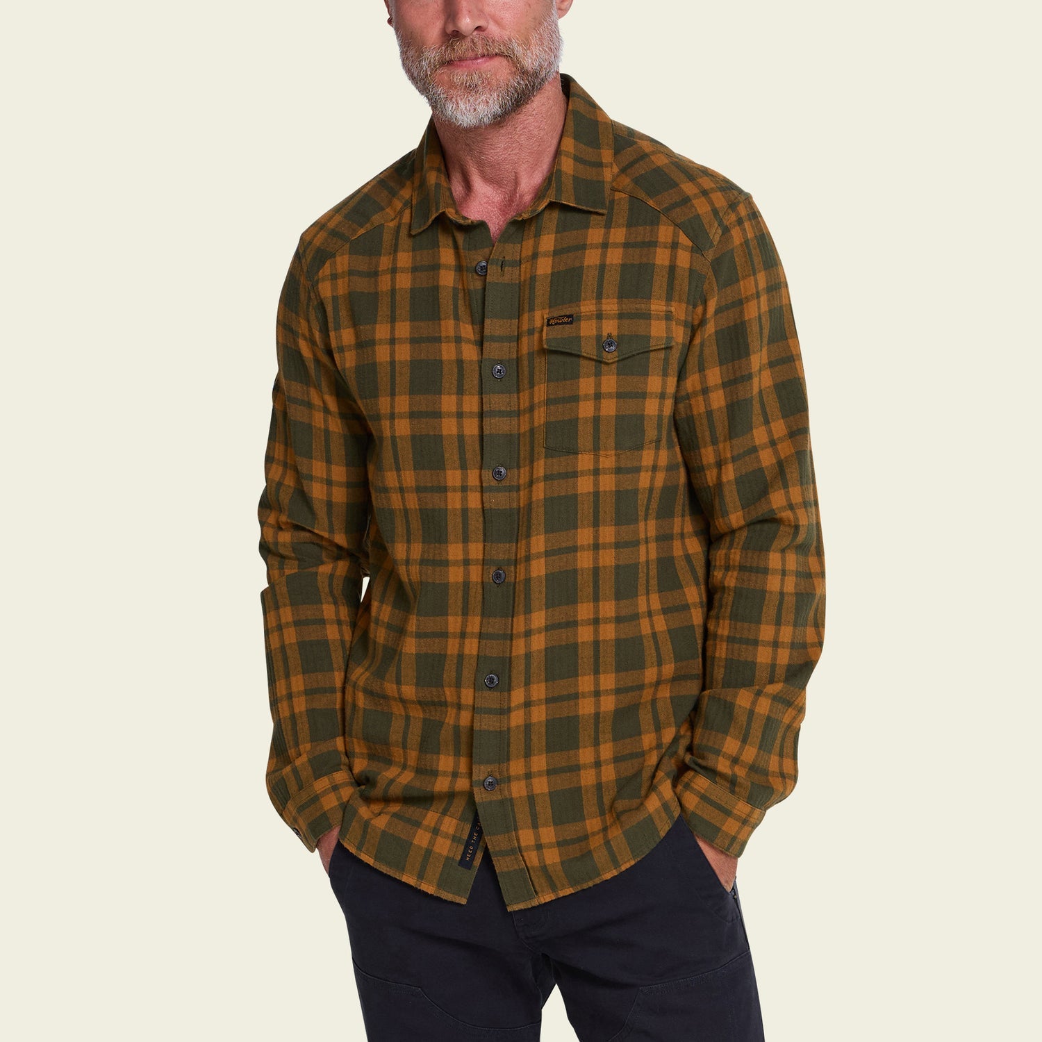 Hower Brothers La Grange Lightweight Flannel - Cohen Plaid : Forest
