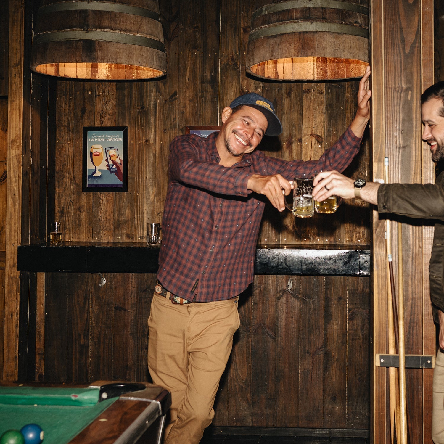Howler Brothers La Grange Lightweight Flannel - Franklin Plaid : Brick House