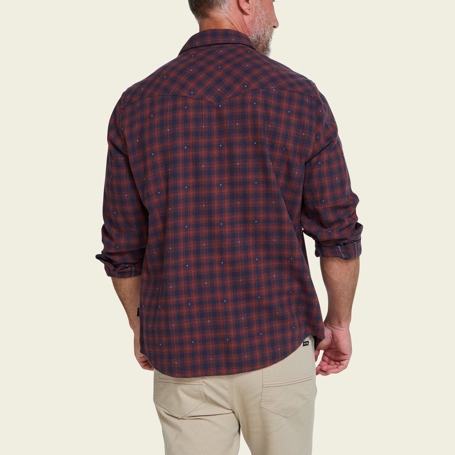 Howler Brothers La Grange Lightweight Flannel - Franklin Plaid : Brick House