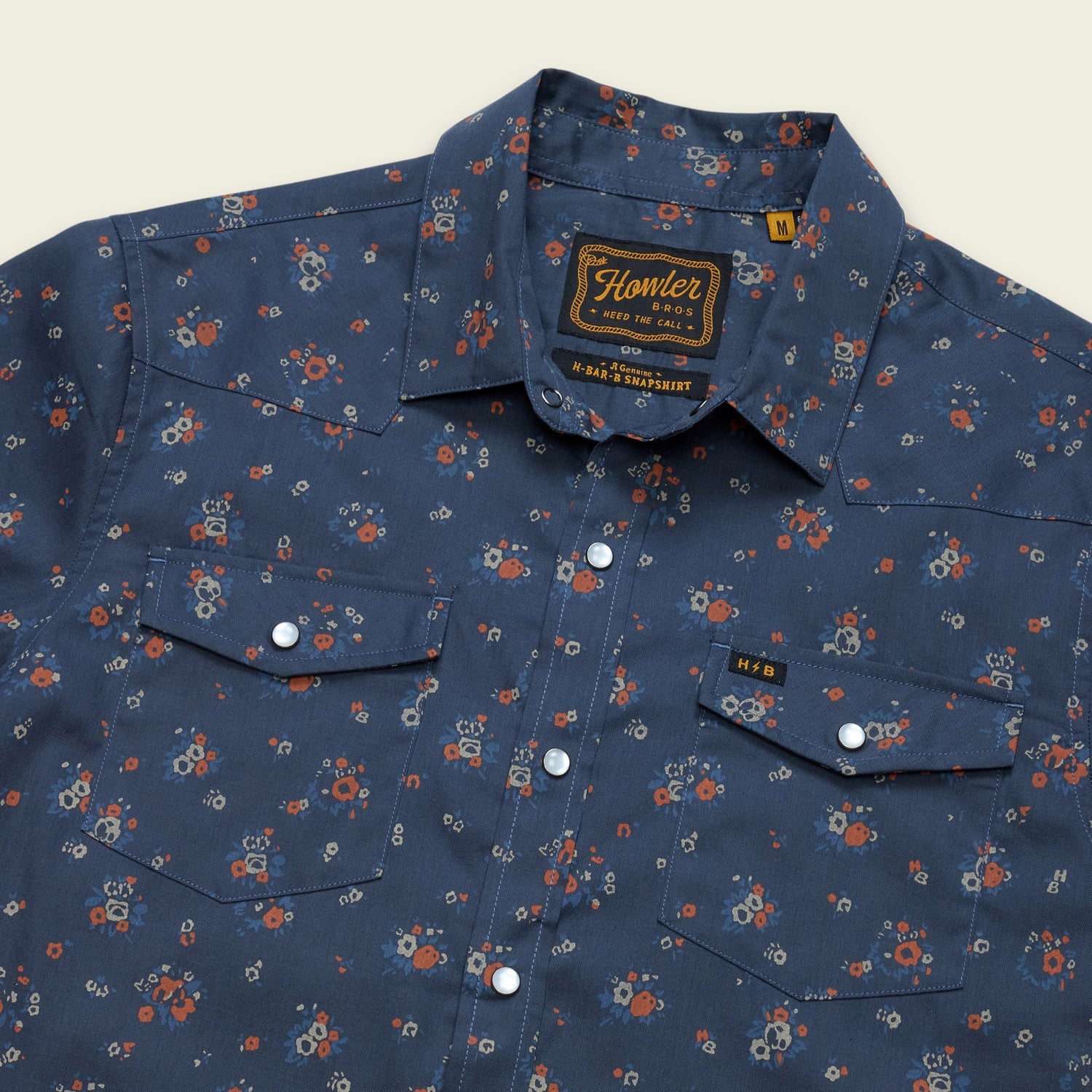 Howler Brothers H Bar B Snapshirt - Bouquets : Midnight