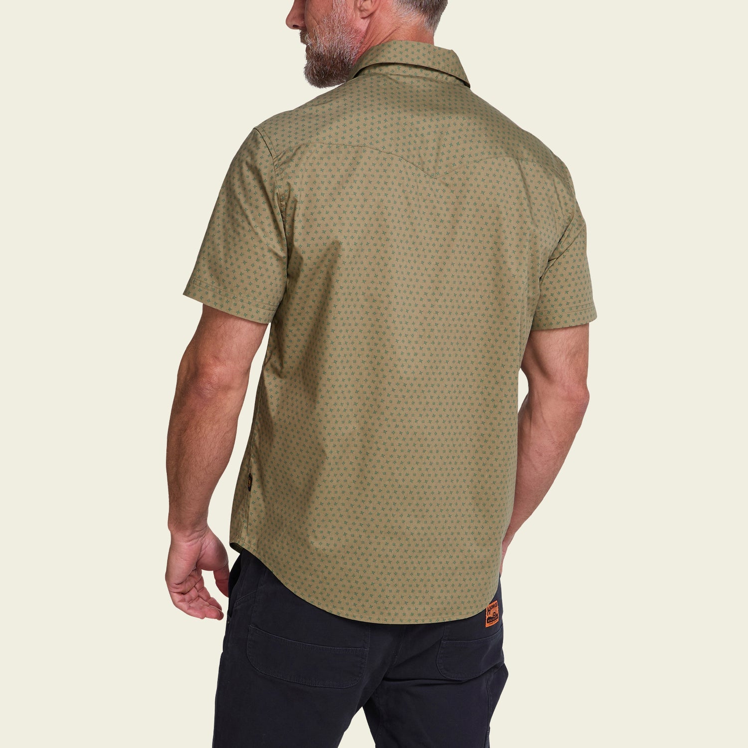 Howler Brothers H Bar B Snapshirt - Lockhart Floral : Olive