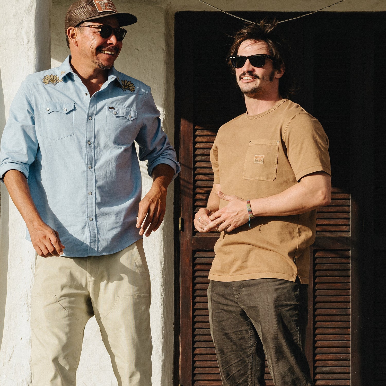 Howler Brothers HB Trade T-Shirt - Duck Brown