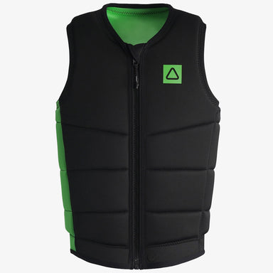Follow Corp Mens Impact Vest - Black/Green - 88 Gear