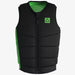 Follow Corp Mens Impact Vest - Black/Green - 88 Gear