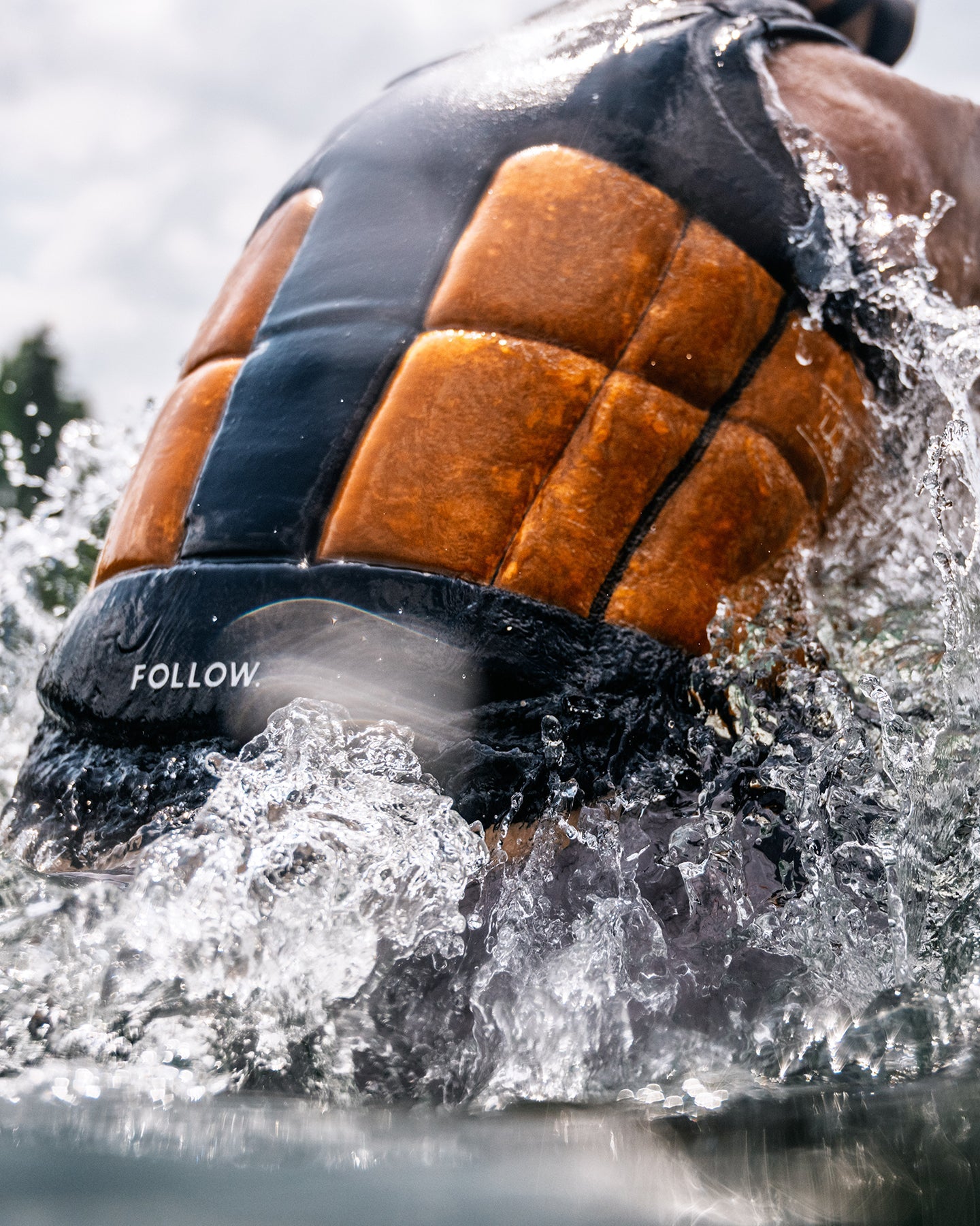 Follow Global Mens Impact Vest - Orange/Black - 88 Gear