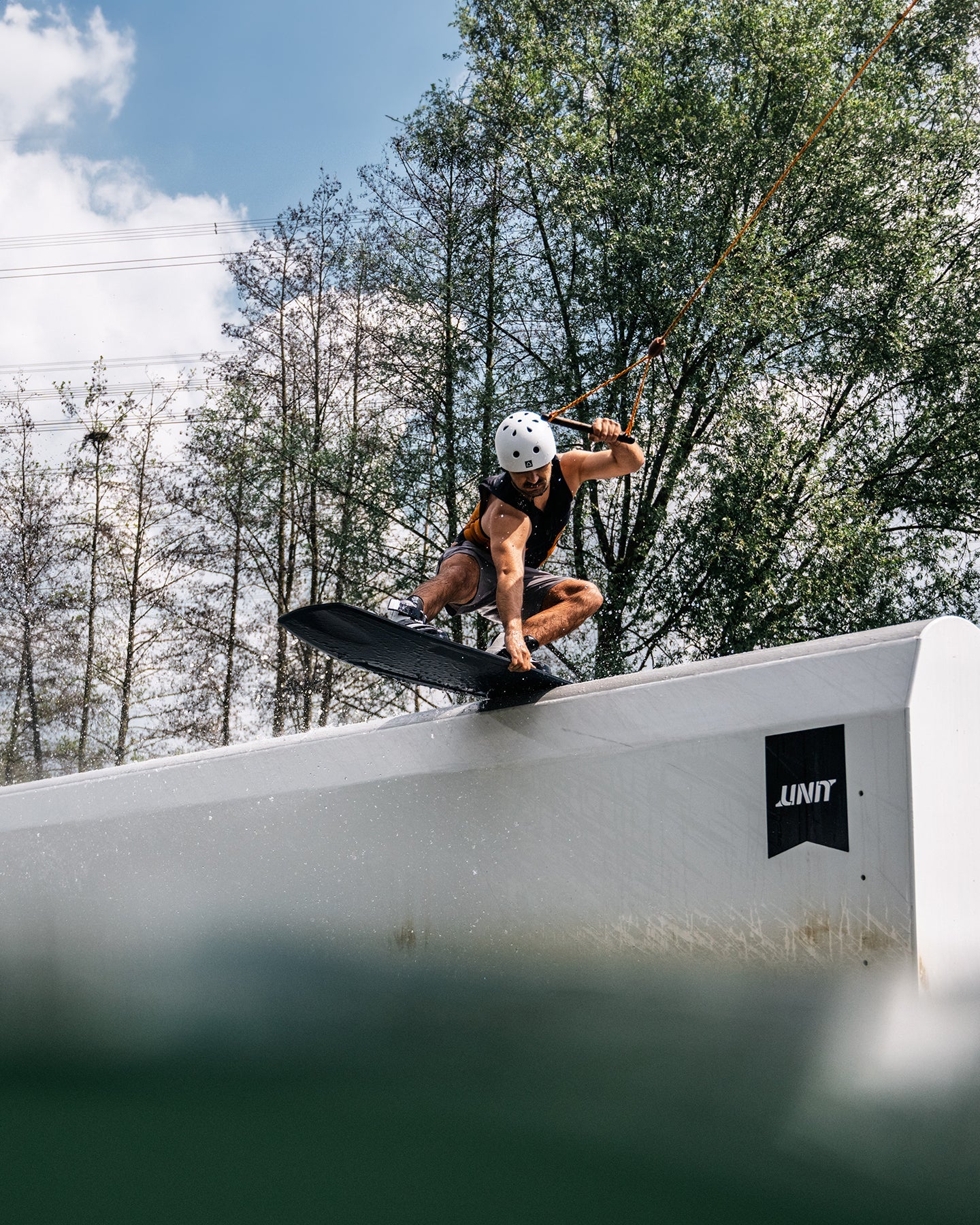 Follow Global Mens Impact Vest - Orange/Black - 88 Gear
