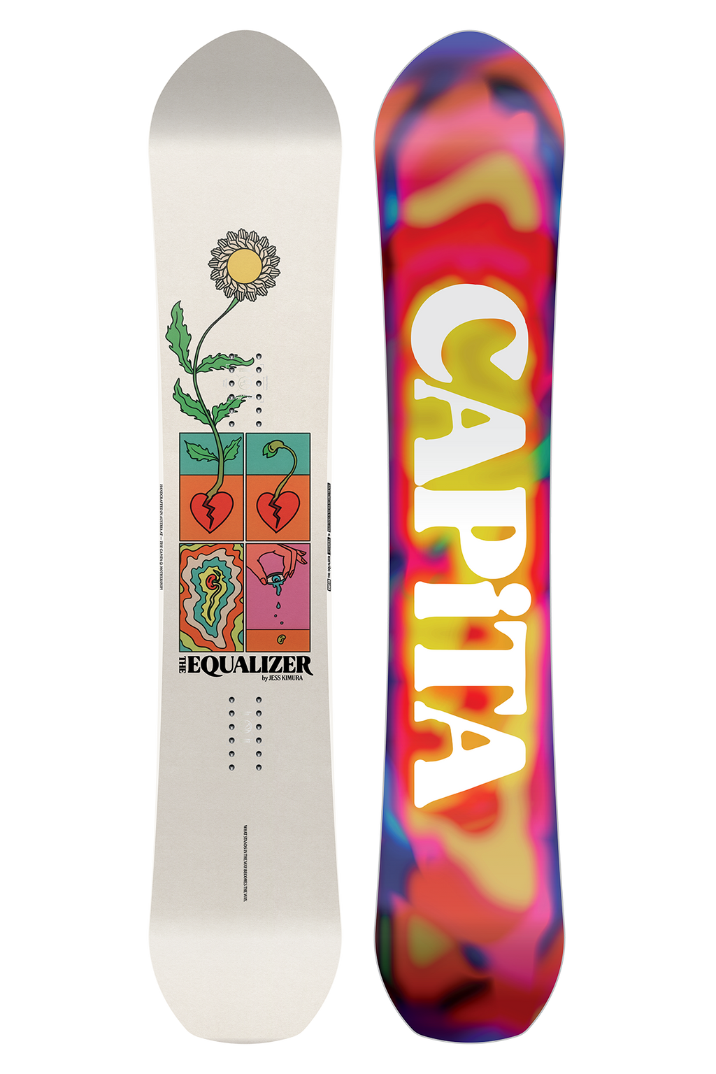 Capita The Equalizer Snowboard By Jess Kimura 2026 - 88 Gear