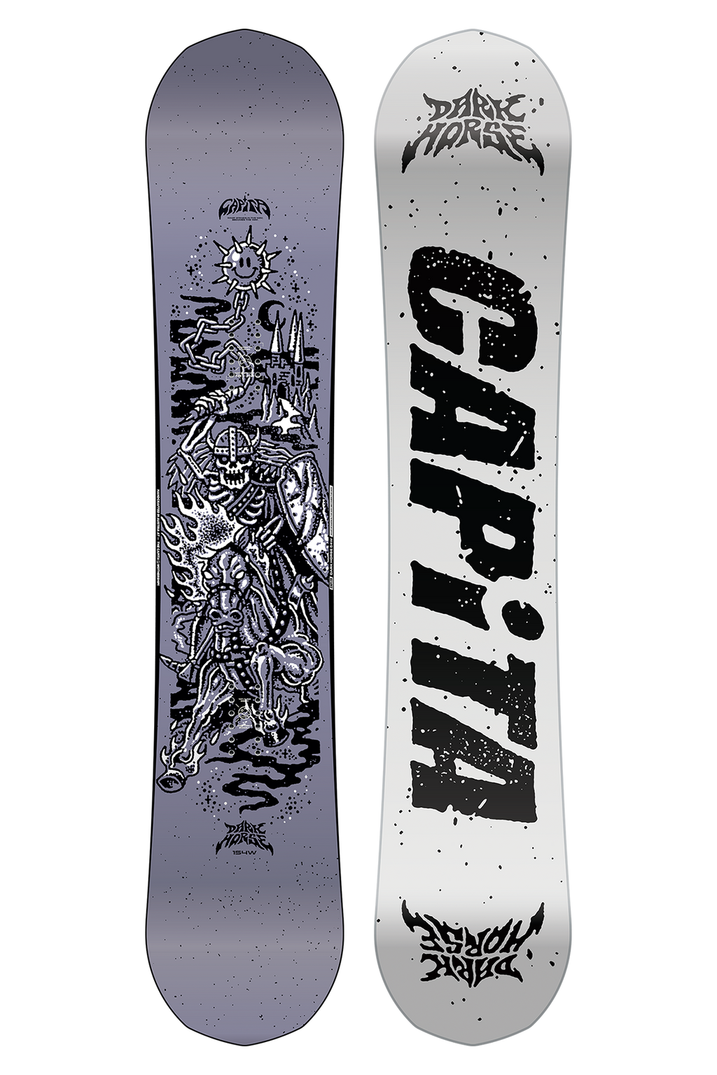 nitro dark horse snowboard Capita Dark Horse Snowboard 2026 152