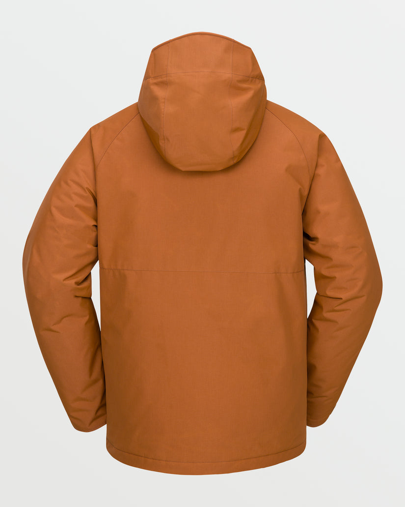 Volcom Men's 2836 Insulated Jacket - Caramel - 88 Gear