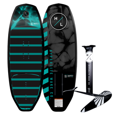 Hyperlite Shuttle Wakefoil with Falcon Foil Kit - 88 Gear