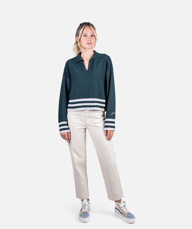 Jetty Tybee Henley Sweater - 88 Gear