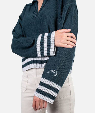 Jetty Tybee Henley Sweater - 88 Gear