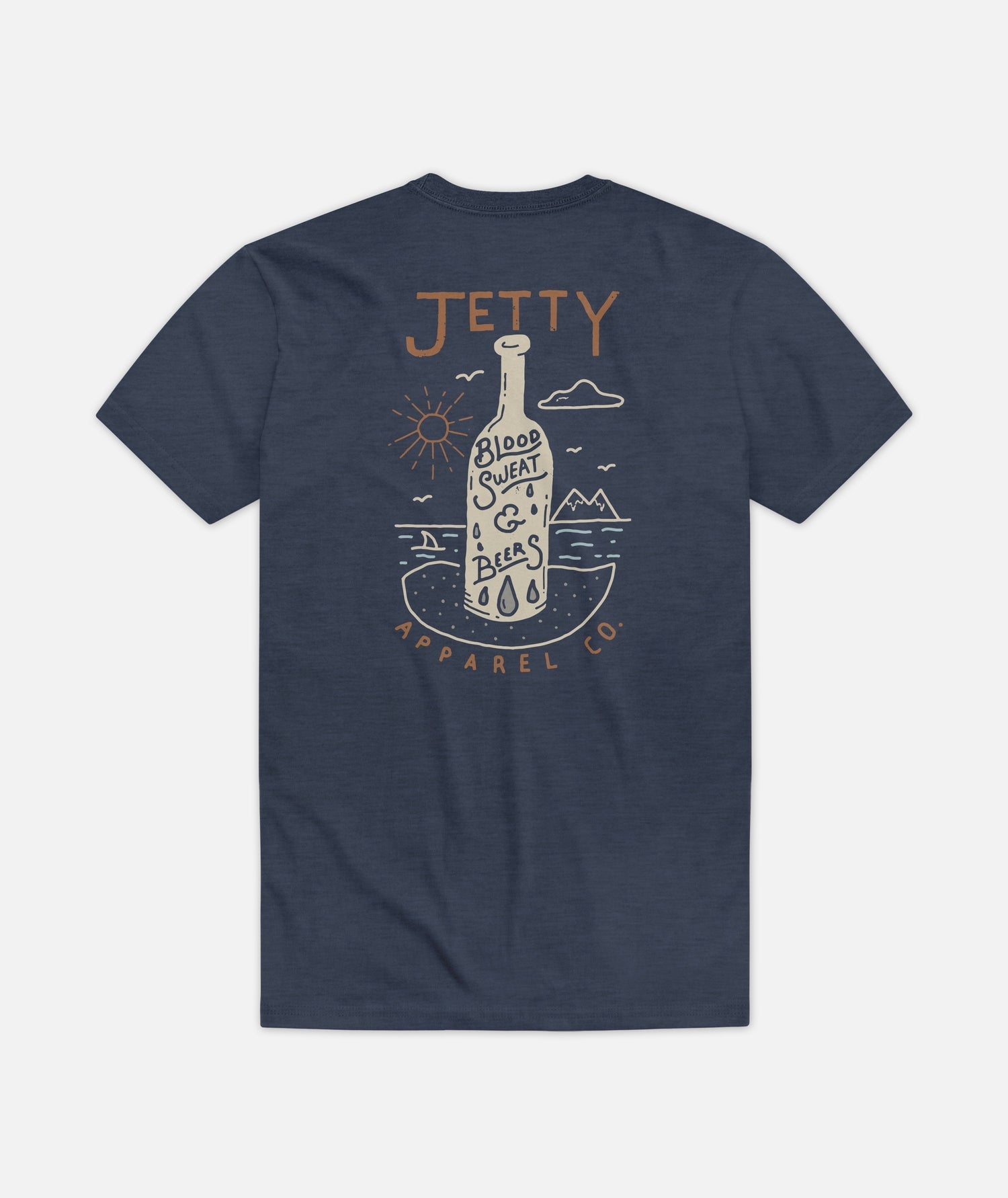 Jetty Blood Sweat & Beers Tee - 88 Gear