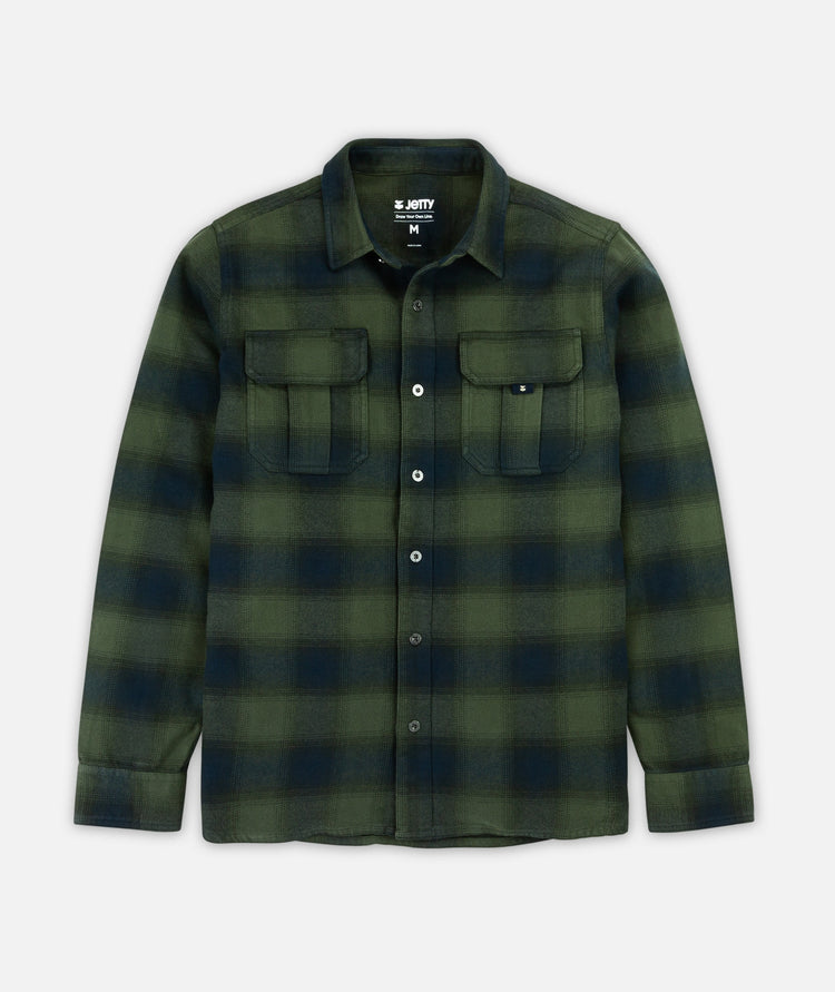 Jetty Arbor Men's Flannel - 88 Gear