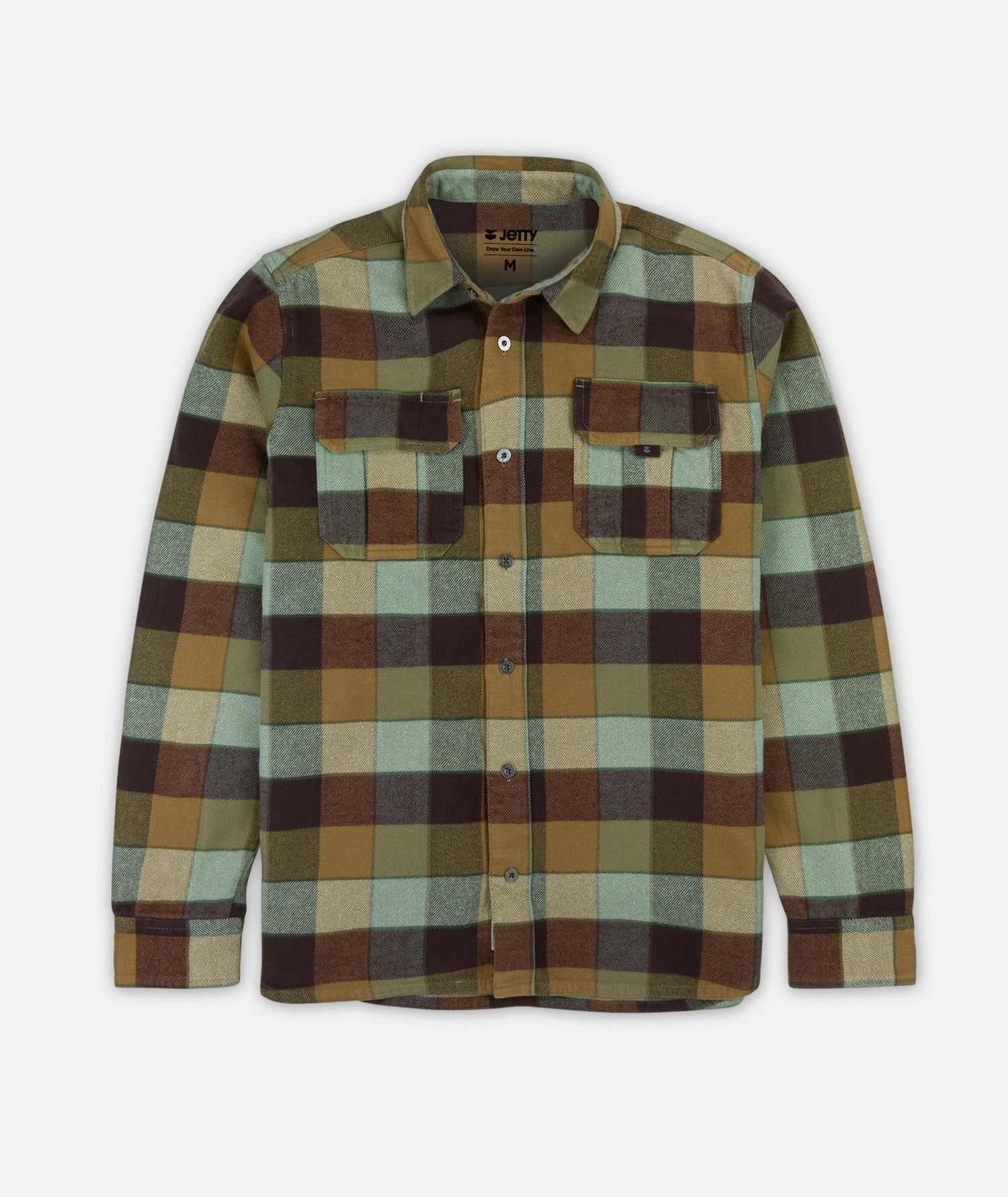 Jetty Arbor Men's Flannel - 88 Gear