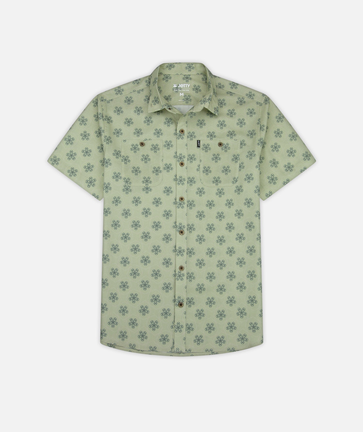 Jetty Seabrite Cotton Shirt - Navy - 88 Gear