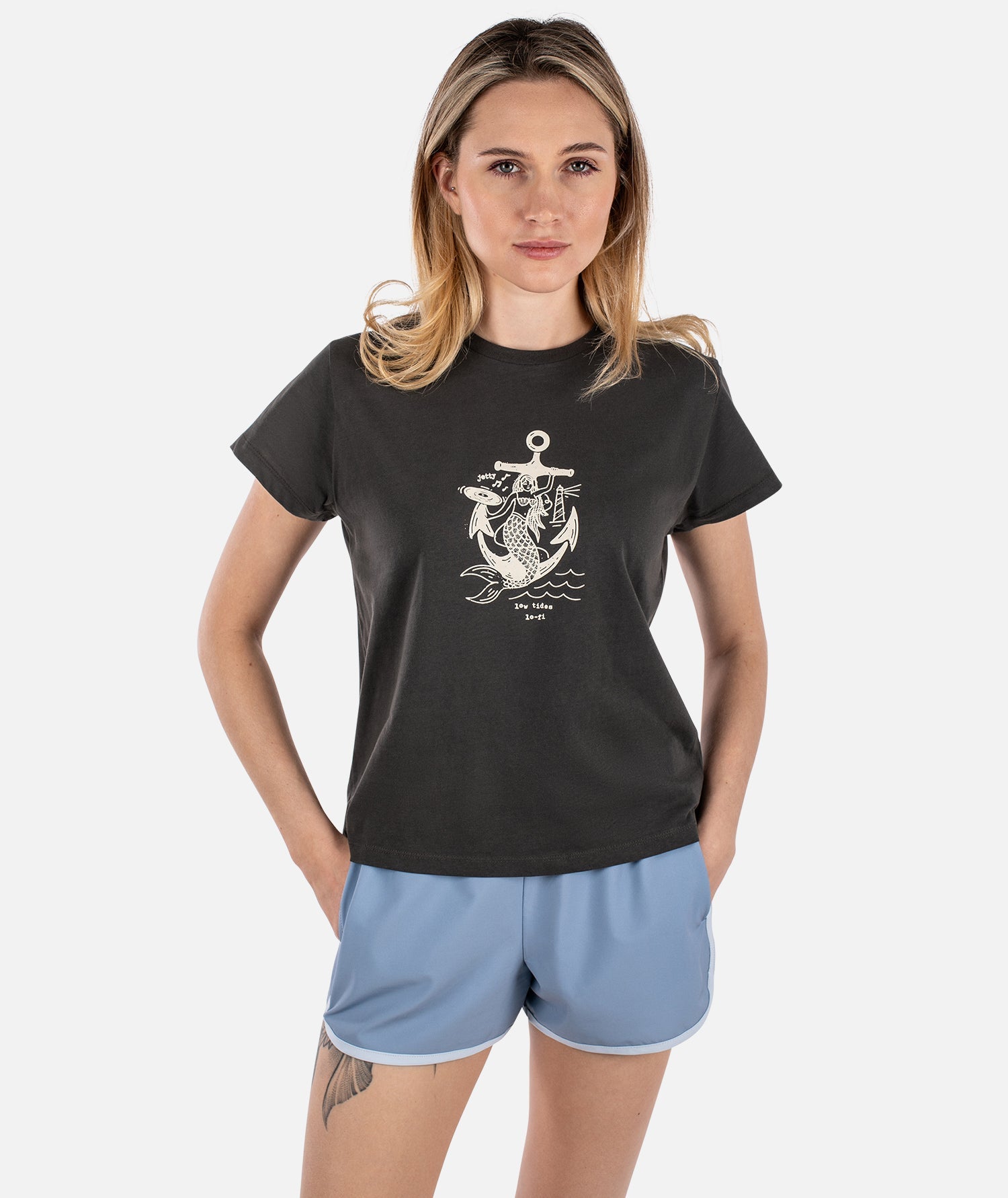Jetty Low Tides LoFi Boyfriend Tee - 88 Gear