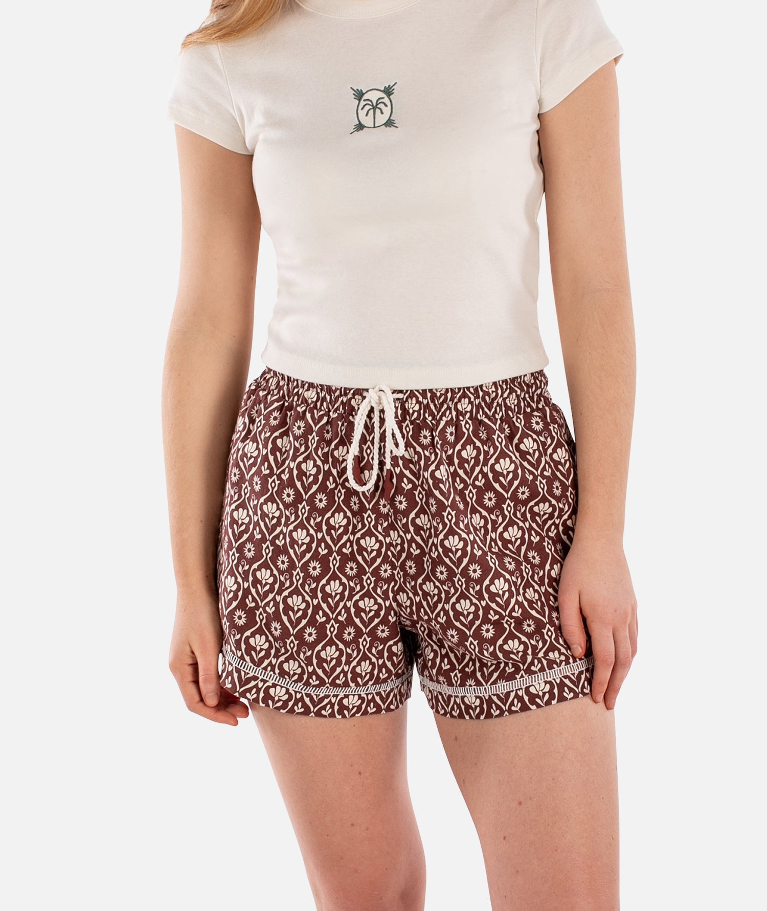 Jetty Dune Linen Shorts