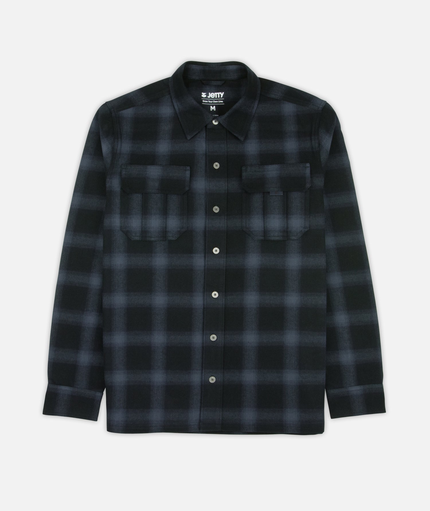 Arbor Flannel - Black & Blue