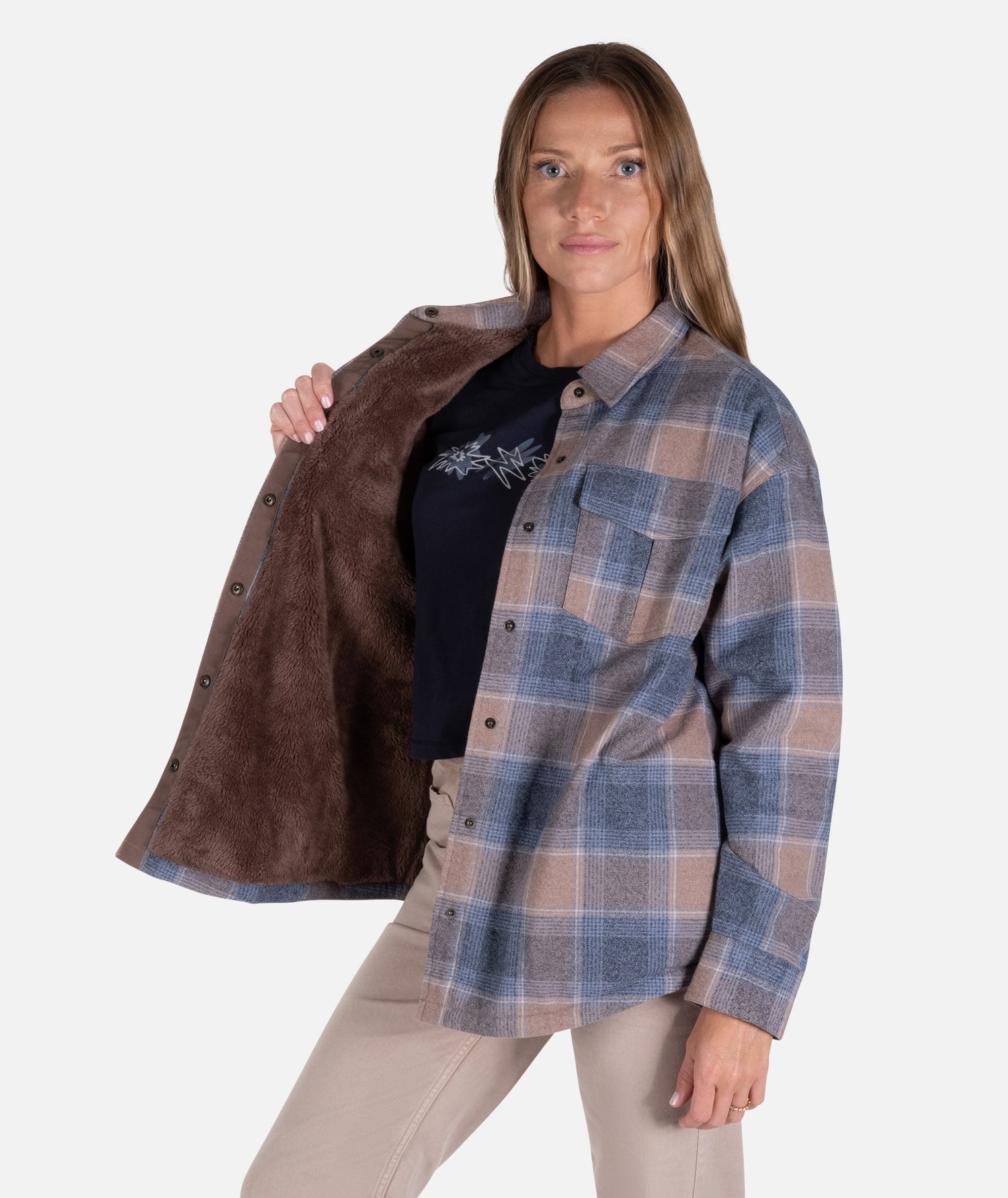 Jetty Nivean Lined Flannel Jacket