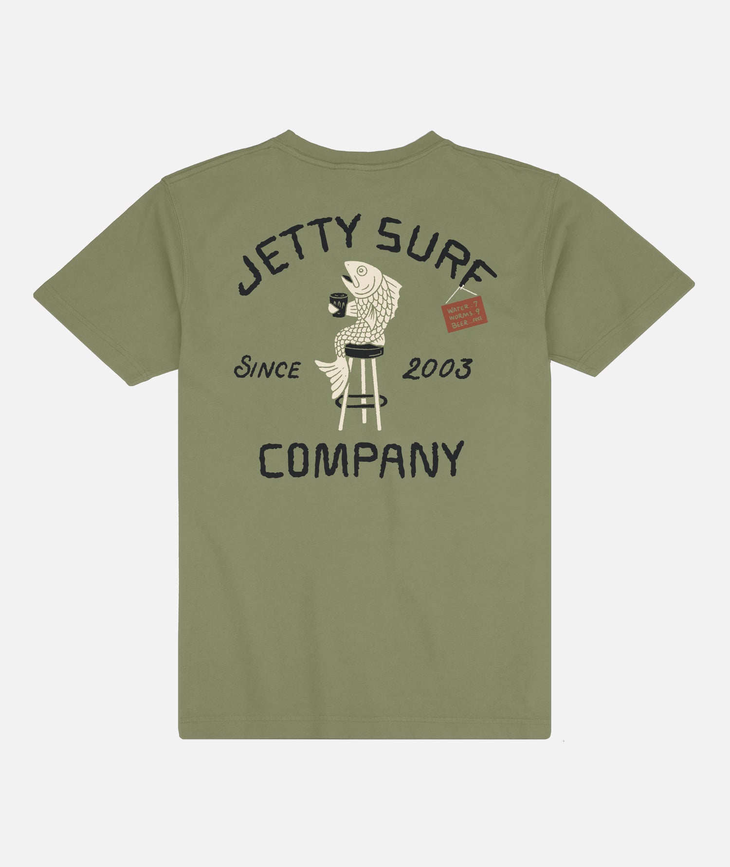 Empties Tee - Olive