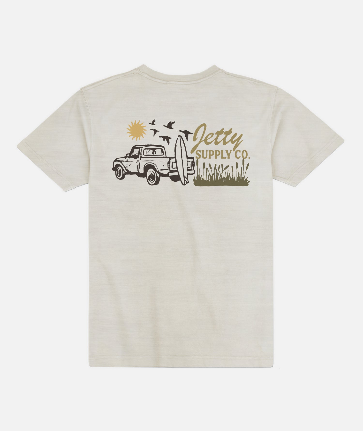 Pickup Tee - Oatmeal