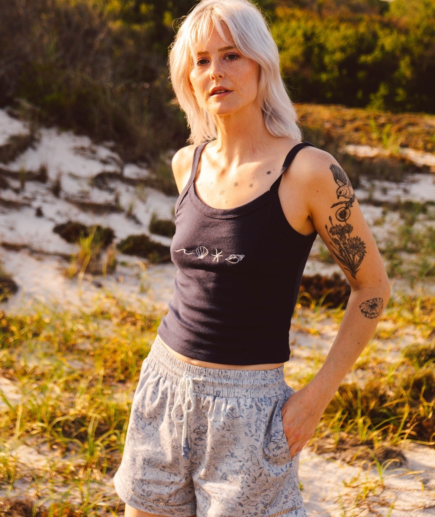 Jetty Dune Women's Cotton Shorts