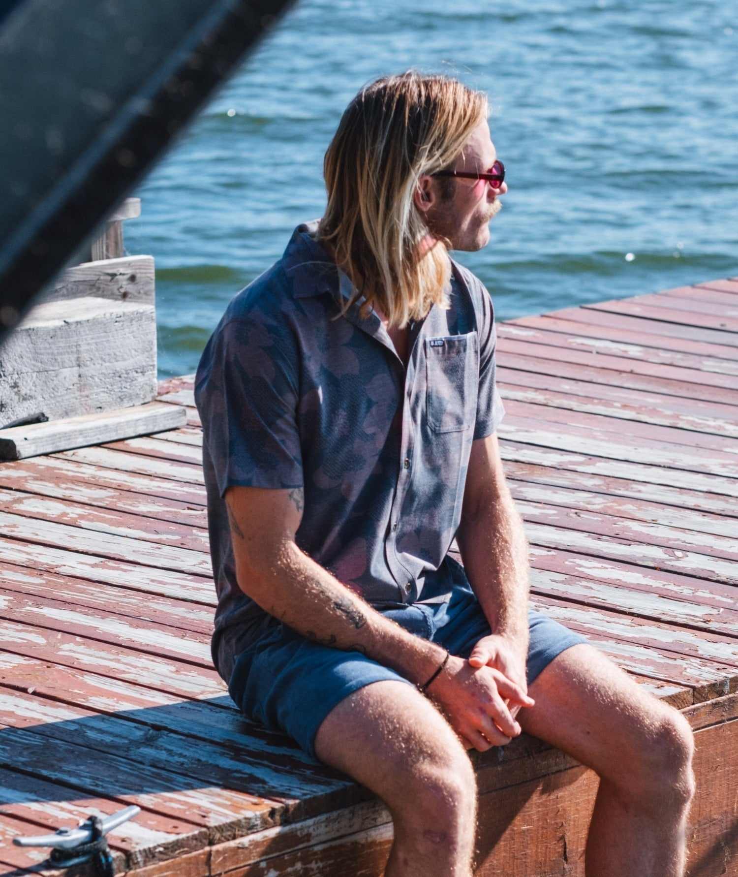 Jetty Garwood Woven Men's Shirt - 88 Gear