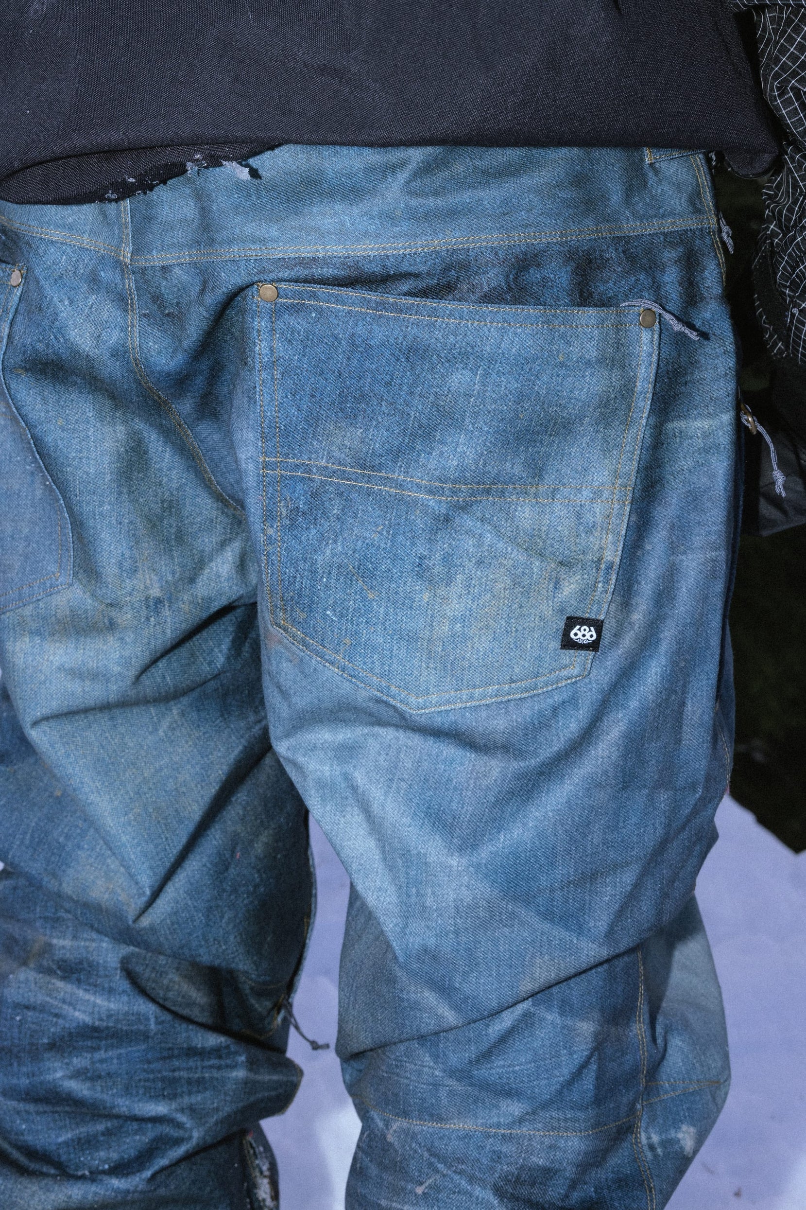686 Deconstructed Denim Snowboard Pants - 88 Gear