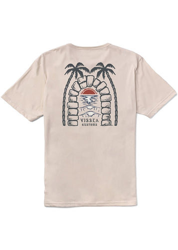 Vissla Archwaves Organic Tee Shirt - 88 Gear
