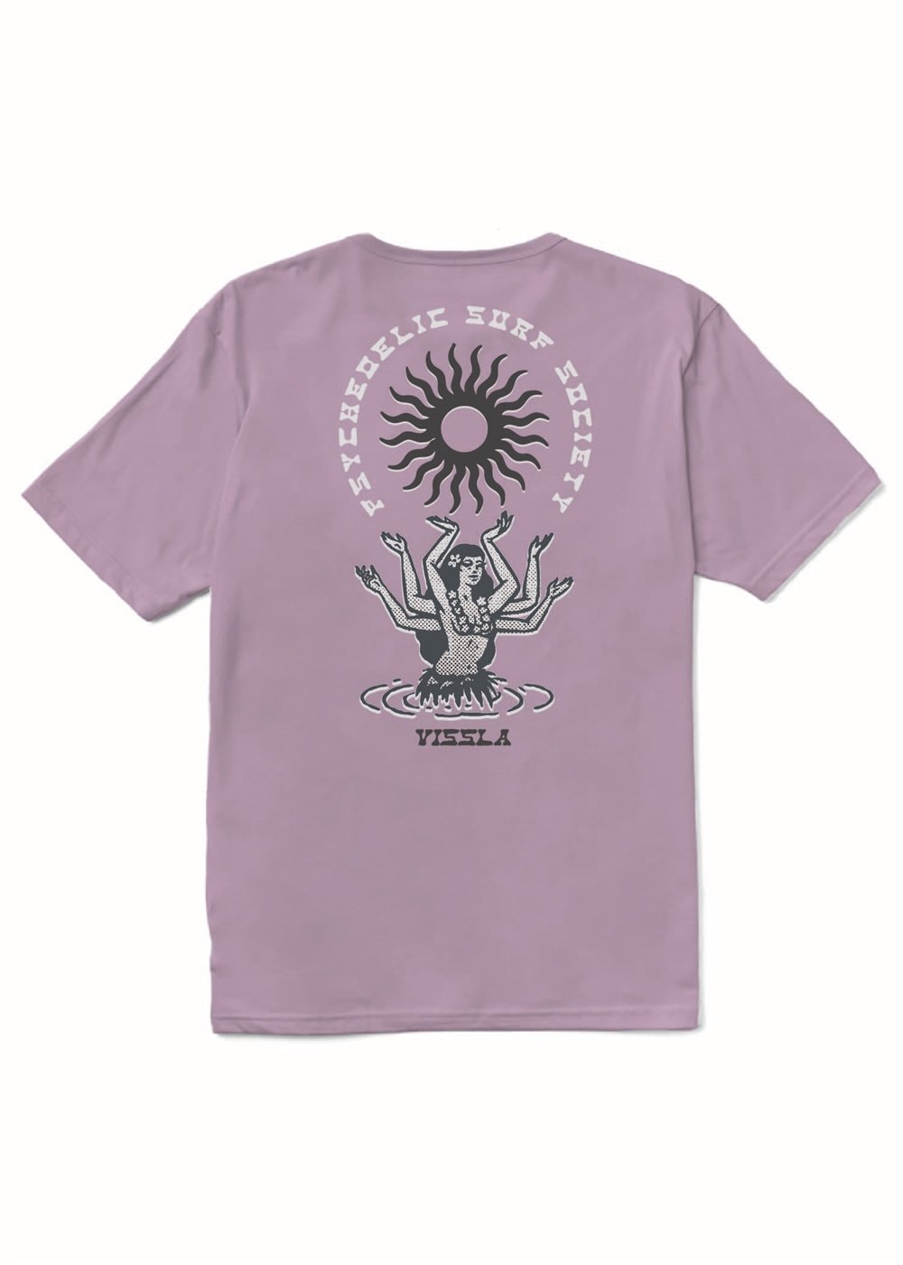 Vissla Hula Hands Organic Tee Shirt - 88 Gear