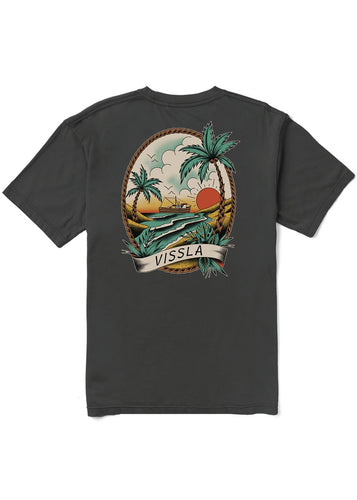 Vissla Captain Premium Organic Tee Shirt - 88 Gear