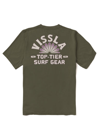 Vissla Top Tier Organic Pocket Tee - 88 Gear