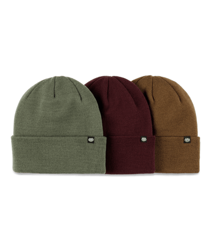 686 Roll Up Beanie 3 Pack - 88 Gear
