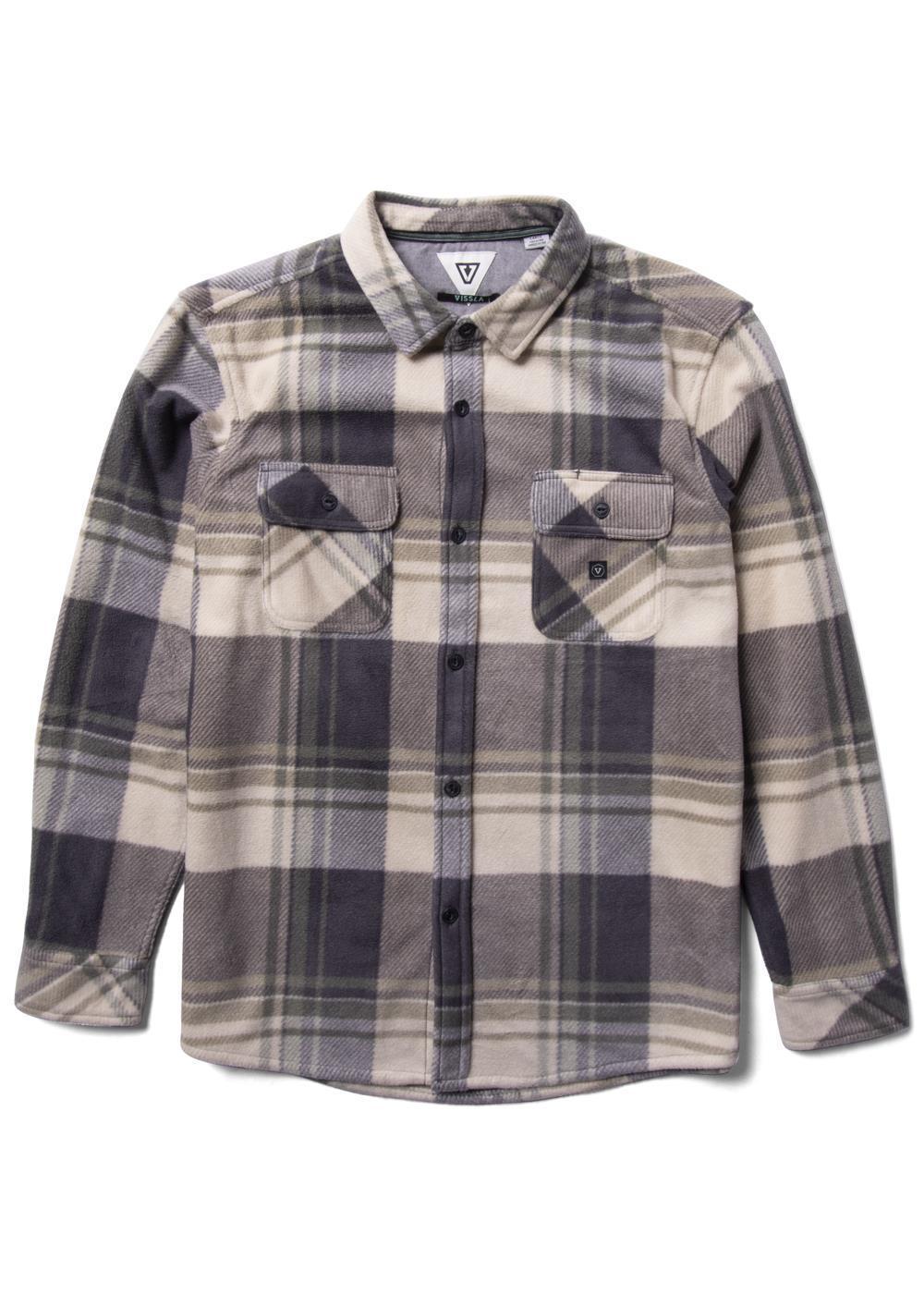 Vissla Eco-Zy Long Sleeve Polar Flannel - 88 Gear