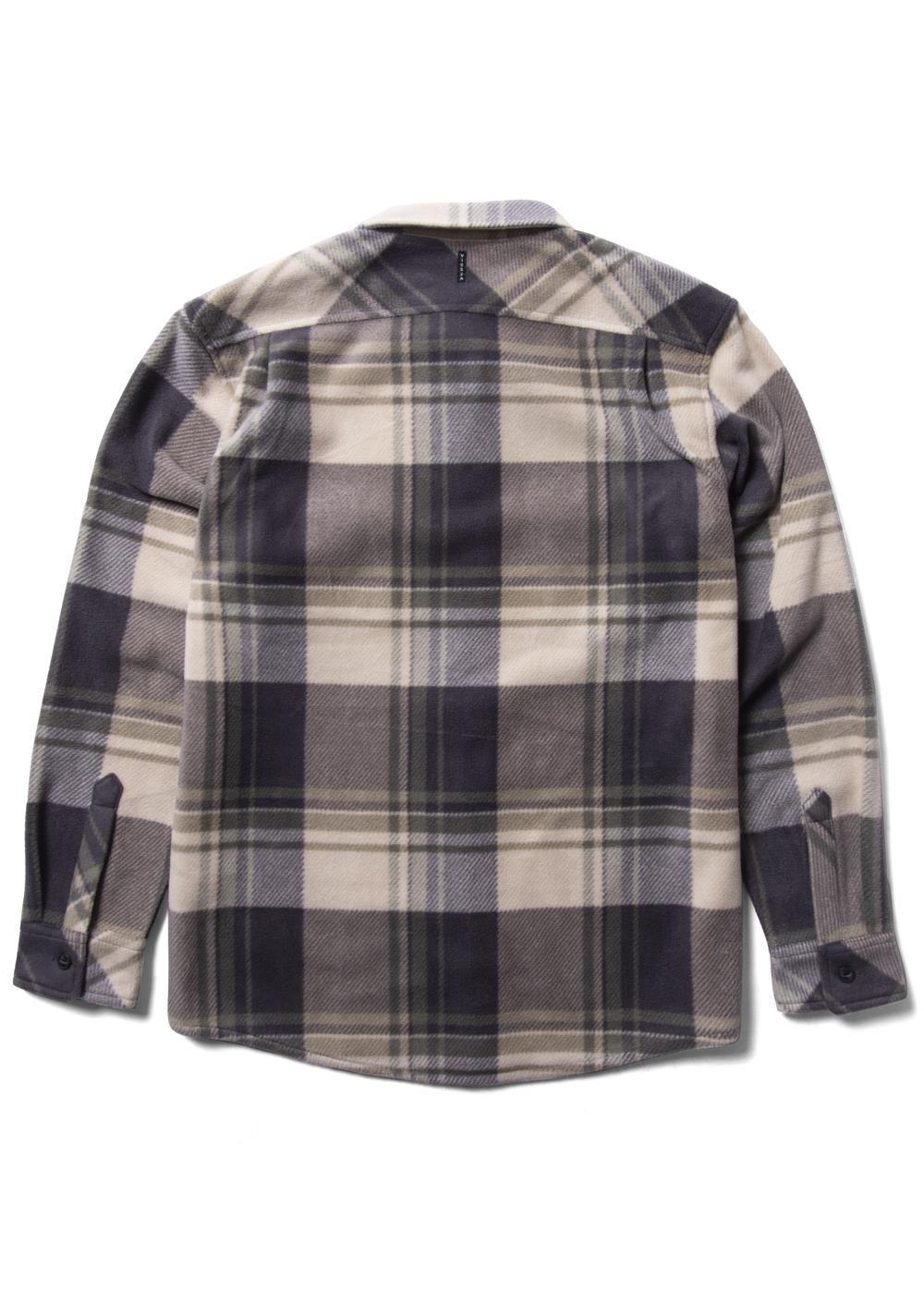 Vissla Eco-Zy Long Sleeve Polar Flannel - 88 Gear