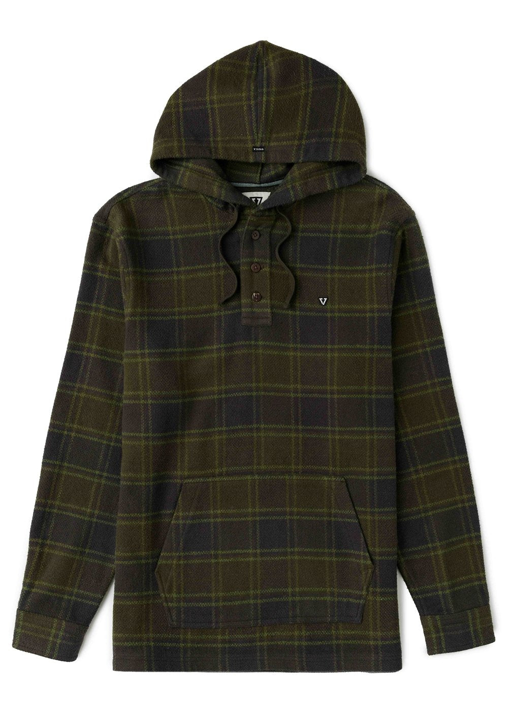 Vissla Descanso Heavy  Flannel Popover - 88 Gear