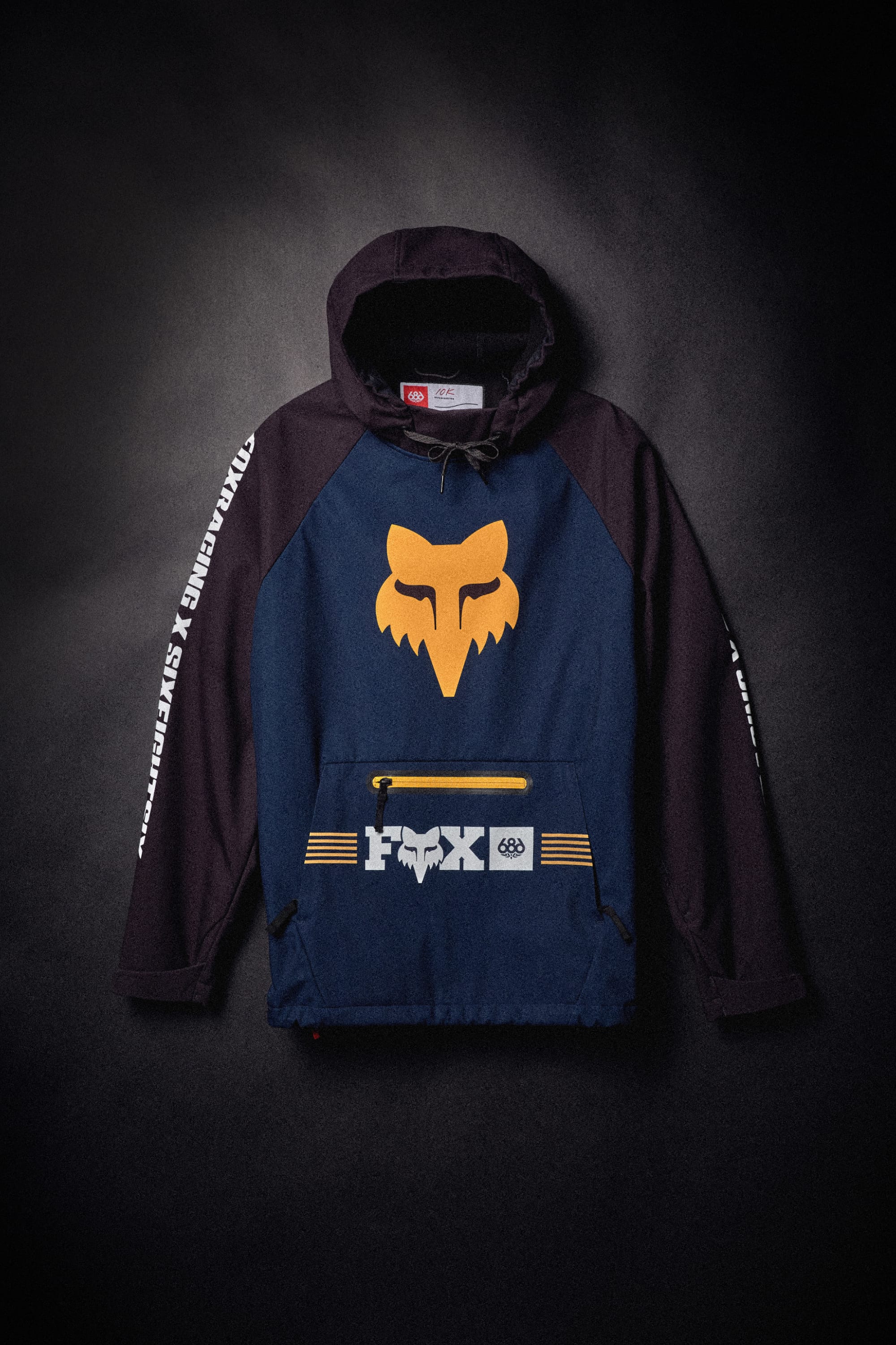 686 Men's Fox Racing Waterproof Hoody - 88 Gear
