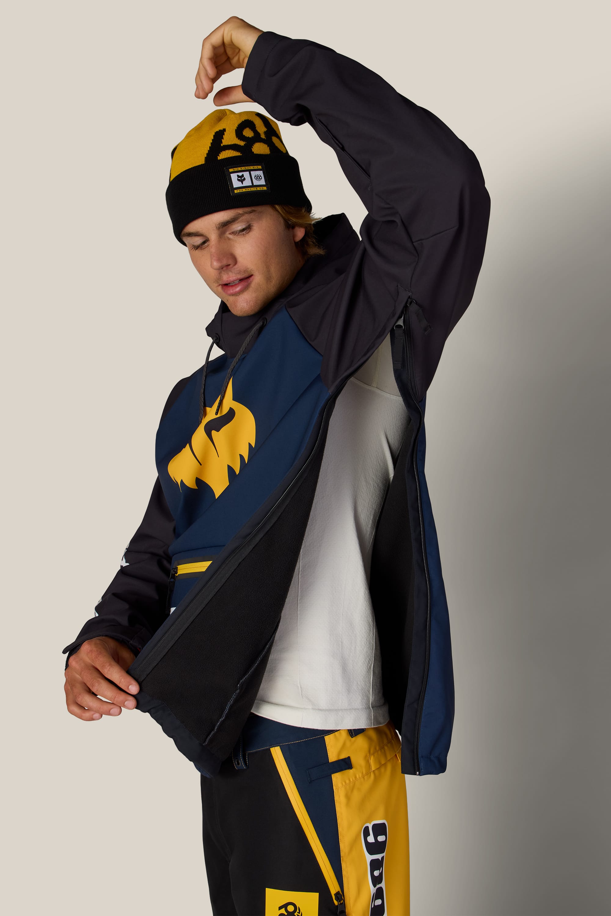 686 Men's Fox Racing Waterproof Hoody - 88 Gear