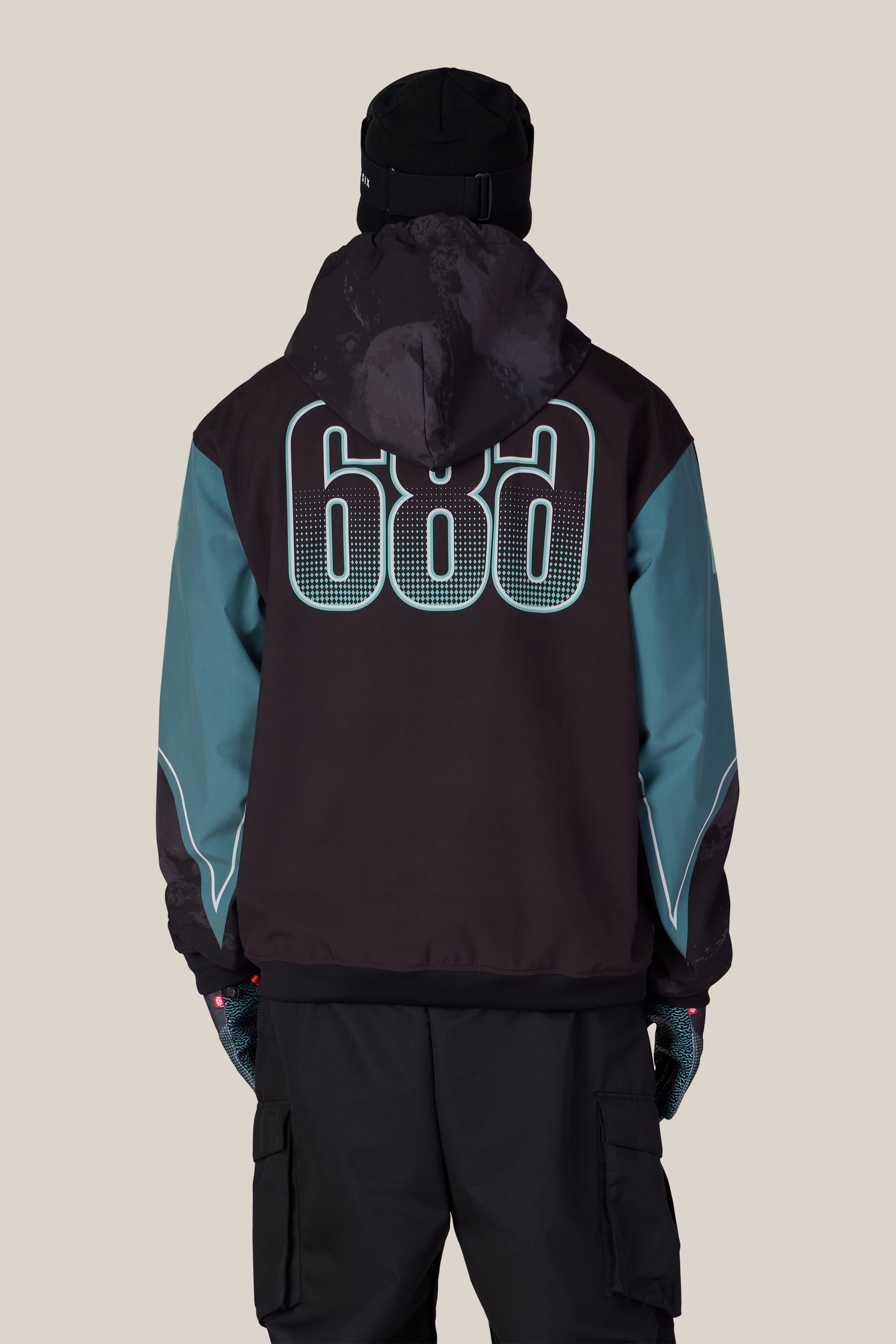 686 Men's Fox Racing Waterproof Team Hoody - 88 Gear